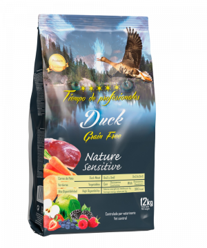Tiempo de profesionales Nature Sensitive Duck (pato sin cereales)