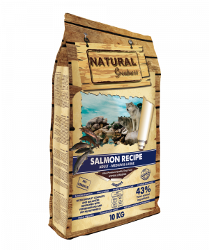 Pienso seco Receta de Salmón 10kg – Sensitive