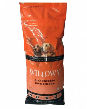 Willowy alta energia cordero 20kg