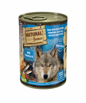 Lata Bacalao con Pimiento rojo, Calabaza, Aceite de oliva, Patata y Tomillo 400G