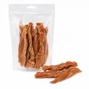 Snack Natural  | Pechuga de Pollo Deshidratada en Tiras