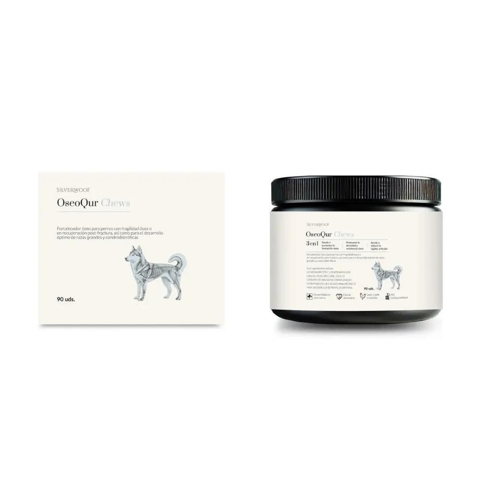 OseoQur Chews | Fortalecedor Óseo Avanzado para Perros