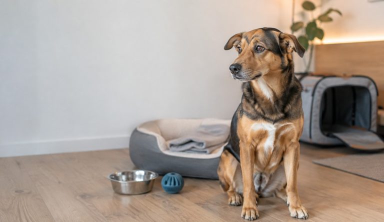 Perros nerviosos: ¿cómo preparar la estancia?